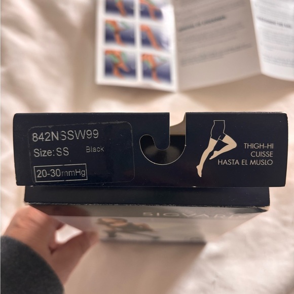Sigvaris Black Compression Hosiery - Picture 8 of 9